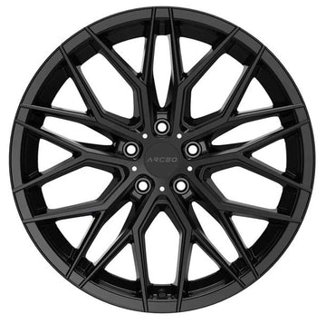 ARC-19141-41 9.5x19" -5x108 ET37 73.1 Black VALENCIA Jant (4 Adet)